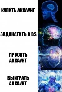 купить аккаунт задонатить в Bs просить аккаунт выиграть аккаунт