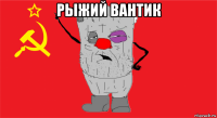 рыжий вантик 