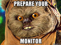 prepare your monitor