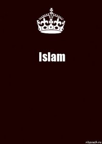 Islam 