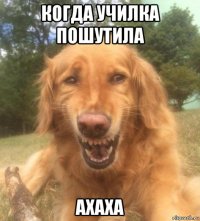 когда училка пошутила ахаха