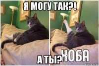 я могу так?! а ты?