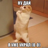 ну дай я уже украл (0-0)