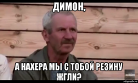 димон, а нахера мы с тобой резину жгли?