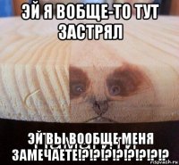 эй я вобще-то тут застрял эй вы вообще меня замечаете!?!?!?!?!?!?!?!?