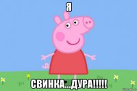 я свинка...дура!!!!!