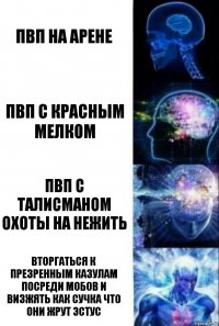 пвп на арене пвп с красным мелком пвп с талисманом охоты на нежить вторгаться к презренным казулам посреди мобов и визжять как сучка что они жрут эстус