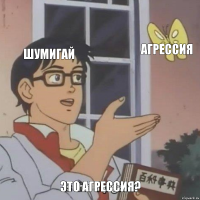 Шумигай Агрессия Это агрессия?