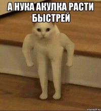 а нука акулка расти быстрей 