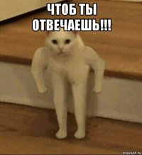 чтоб ты отвечаешь!!! 