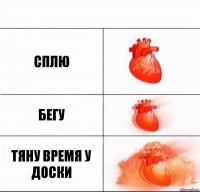 Сплю Бегу Тяну время у доски