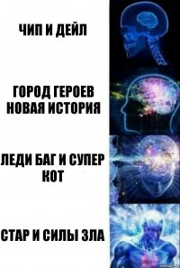 Чип и дейл Город героев новая история Леди баг и Супер кот Стар и силы зла