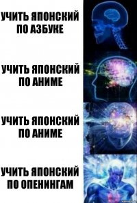 Учить японский по азбуке Учить японский по аниме Учить японский по аниме учить японский по опенингам