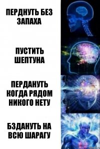 Перднуть без запаха Пустить шептуна Пердануть когда рядом никого нету Бздануть на всю шарагу