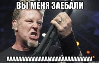 вы меня заебали ааааааааааааааааааааааааааааа!