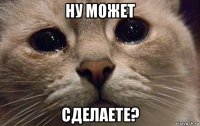 ну может сделаете?