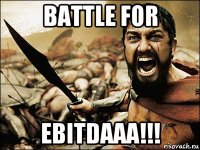 battle for ebitdaaa!!!