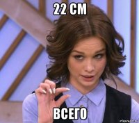 22 см всего