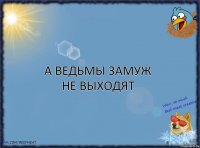 А ведьмы замуж не выходят