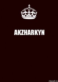 AKZHARKYN 