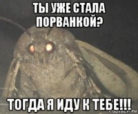 ты уже стала порванкой? тогда я иду к тебе!!!