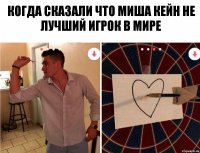 Когда сказали что Миша Кейн не лучший игрок в мире