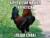 блчть, так на коп хочется (лёша сова)