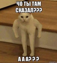 чо ты там сказал??? а а а? ? ?