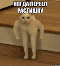 когда переел растишку 