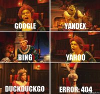 Google Yandex Bing Yahoo Duckduckgo Error: 404