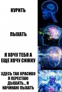 Курить Пыхать я хочу тебя а еще хочу сижку здесь так красиво я перестаю дышать... и начинаю пыхать