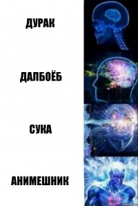 Дурак Далбоёб Сука Анимешник