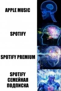 APPLE MUSIC SPOTIFY SPOTIFY PREMIUM SPOTIFY СЕМЕЙНАЯ ПОДПИСКА