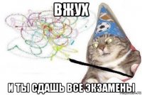 вжух и ты сдашь все экзамены