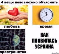 как появилась Усраина