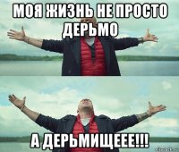 моя жизнь не просто дерьмо а дерьмищеее!!!