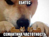 ебитес семантика частотность