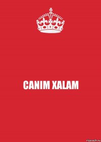 CANIM XALAM