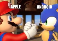 Apple Android