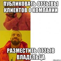 публиковать отзывы клиентов о компании разместить отзыв владельца