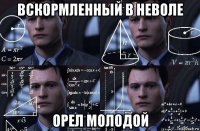 вскормленный в неволе орел молодой