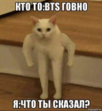 кто то:bts говно я:что ты сказал?