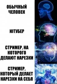 Обычный человек Ютубер Стример, на которого делают нарезки Стример, который делает нарезки на себя