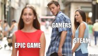 Gamers Steam EPIC GAME