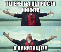 теперь ты не просто никита а никитище!!!