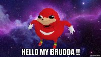  hello my brudda !!