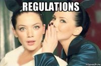 regulations 