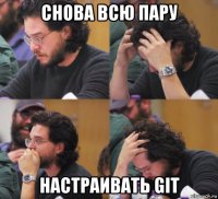 снова всю пару настраивать git