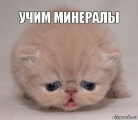 учим минералы