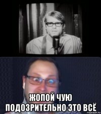  жопой чую подозрительно это всё